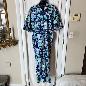 Vintage Floral Jumpsuit